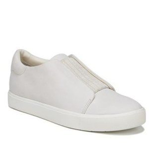 Vince - Cantara White Leather Slip On Sneaker